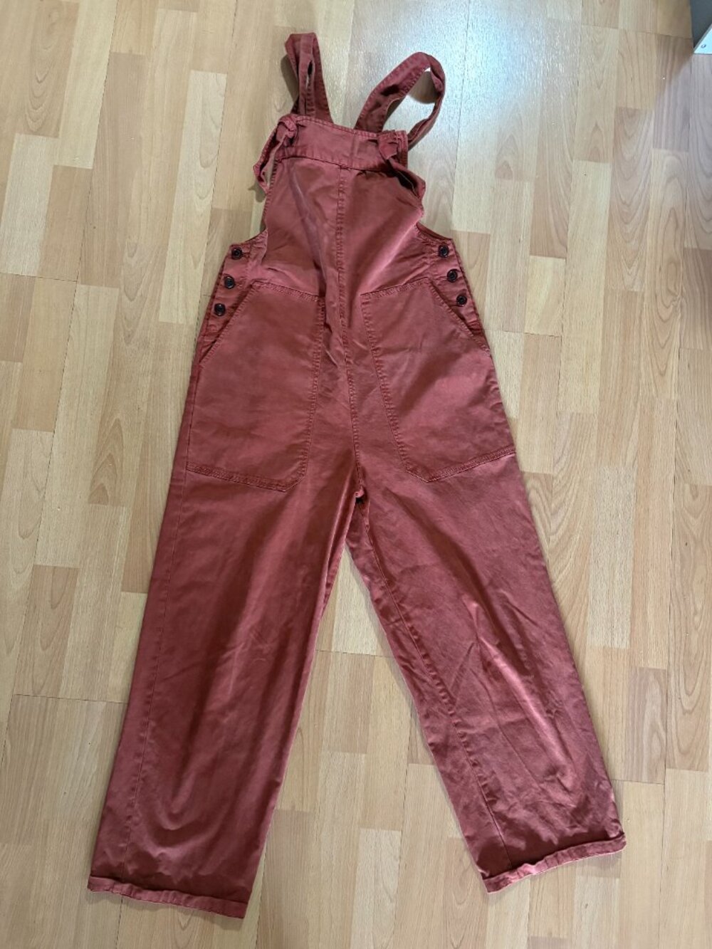 Alex Mill Otto Overall in Red Clay